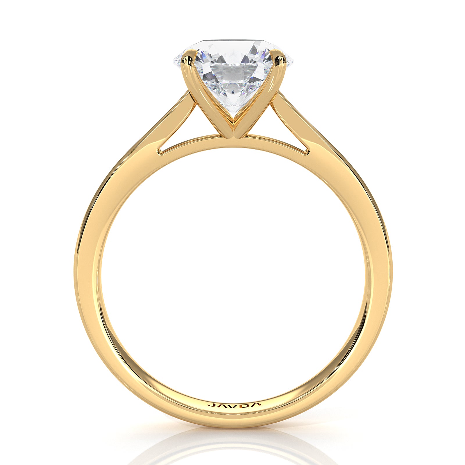 4.5g Princess Prong Setting Lab Grown Diamond Engagement Solitaire Ring IGI Certified 1.00 Ctw.